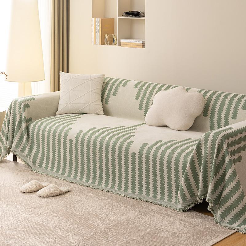 Простой чехол для дивана из синели в скандинавском стиле, полностью покрытый чехол для дивана на четыре сезона, универсальное полотенце для дивана, не царапающий чехол для дивана, подушка для дивана