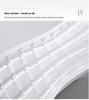 Мужские белые кеды в корейском стиле большого размера