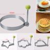 Stainless Steel Pancake Mould Mold Ring Cooking Non Stick Fried Egg Shaper Tool