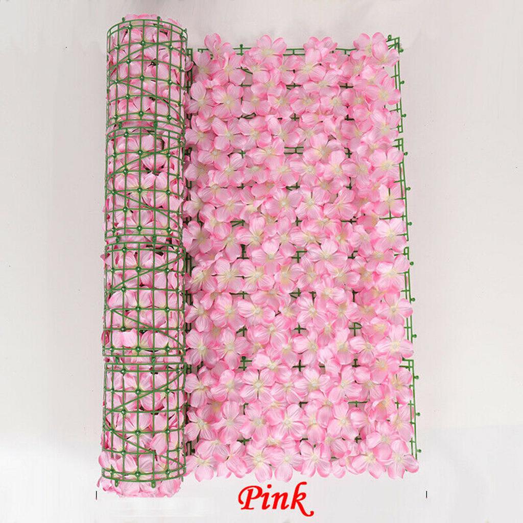 Искусственные растения Забор Поддельный забор Решетка Украшение стены Искусственный цветок Открытый сад Защита конфиденциальности Декор забора