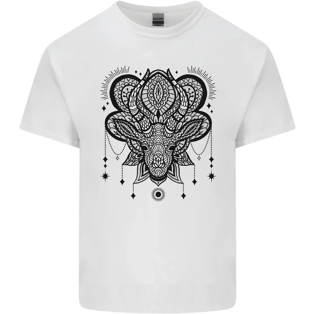 A Mandala Deer Kids T-Shirt Childrens