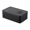 Tower One-Push Seal Valve Lunch Box, Black, Approx. 14.7 X 9.2 X 5cm, Dishwasher and Microwave Safe, Product Number 4824