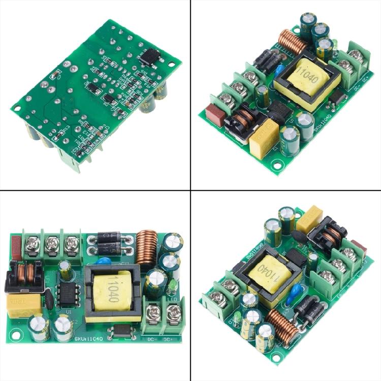 AC220V на DC5V 3A Плата выходной мощности Стабильный выход Пластиковый металлический корпус Для бытовой электроники Решение для питания