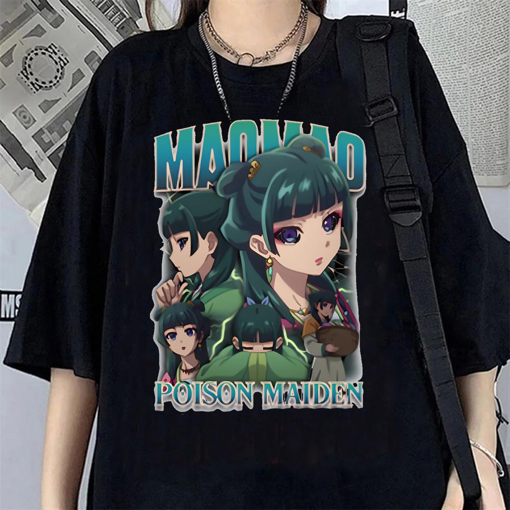 Apothecary Diaries T Shirt Women Vintage Top Tees Classic Pastel Punk Grunge Anime Kawaii Tshirt