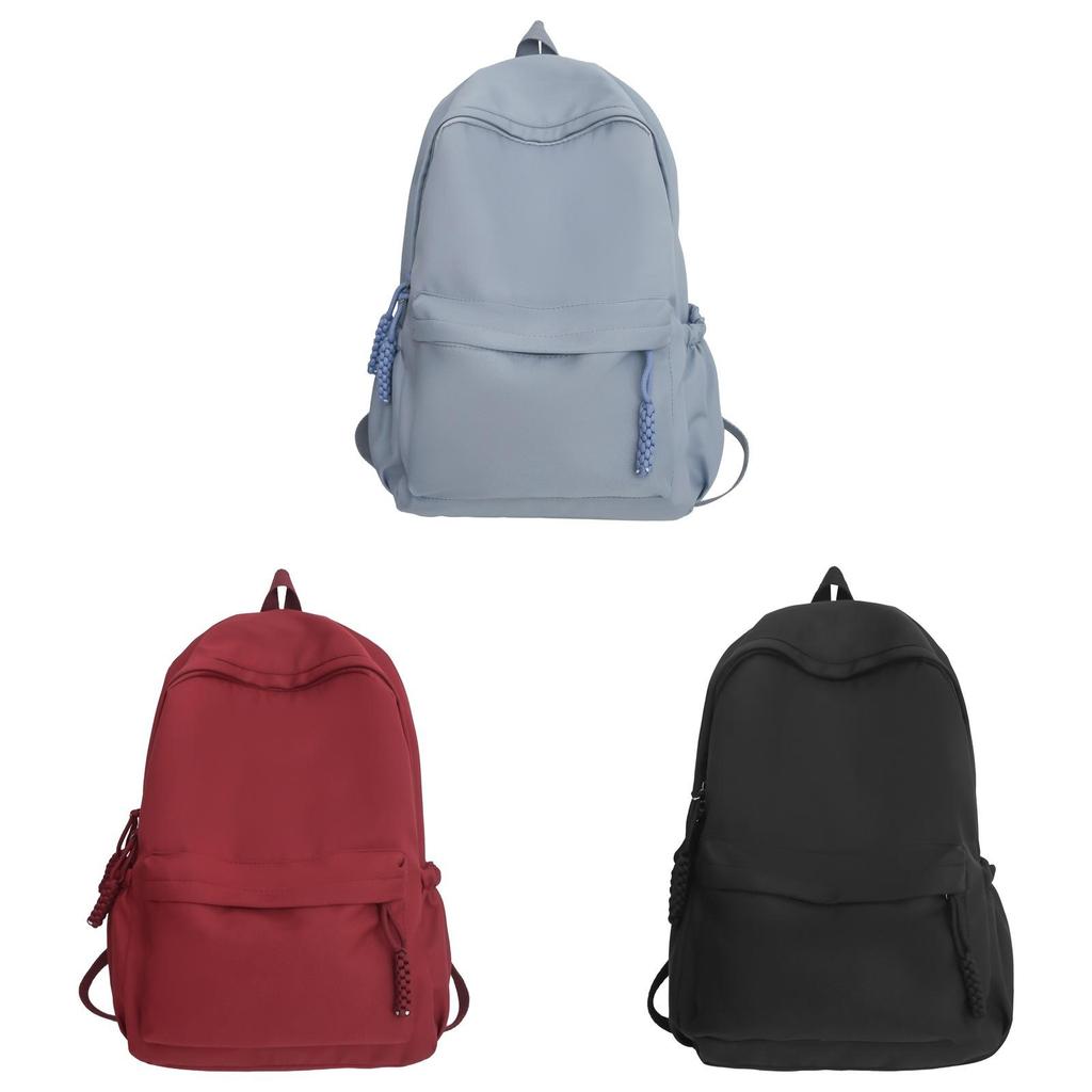 Nylon Womens Fashion Backpack With Zipper Closure And Inner Phone Pocket For Daily Use