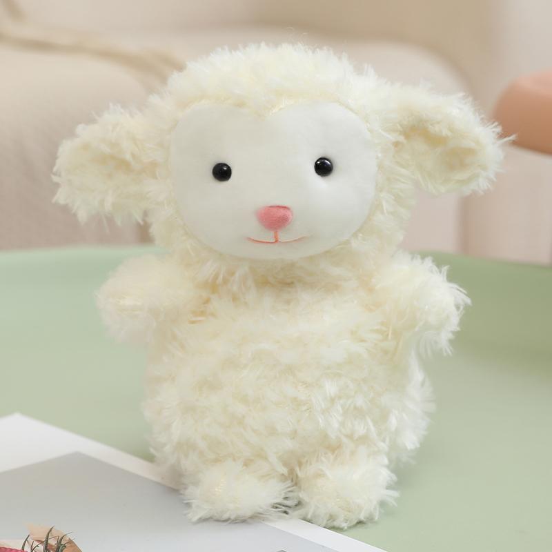 20Cm Soft Furry Plush Toys Kawaii Cute Fox Owl Pig Lamb Chick Duck Stuffed Animals Toys Pp Cotton Plushies Dolls Gifts Children