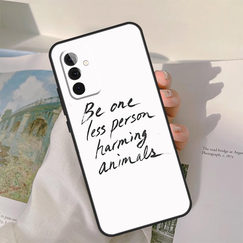 Vegan Inspiration Case For Samsung Galaxy A13 A33 A53 A34 A54 A14 A15 A16 A26 A36 A56 A12 A32 A52 A06 A35 A55