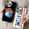 Чехлы для телефона Назад в будущее Для IPhone 17 16 15 14 13 12 11 Plus Pro Max Pro Цветной Матовый Чехол