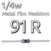 200 шт. 1/4 Вт металлопленочный резистор 33R Ом 36 39 43 47 51 56 62 68 75 82 91 100 120 150 180 200 220 240 270R Ом Ом 1% допуск Perintang WATT