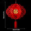 Non-woven 2025 Chinese Lantern Spring Festival Decoration Chinese New Year Lantern