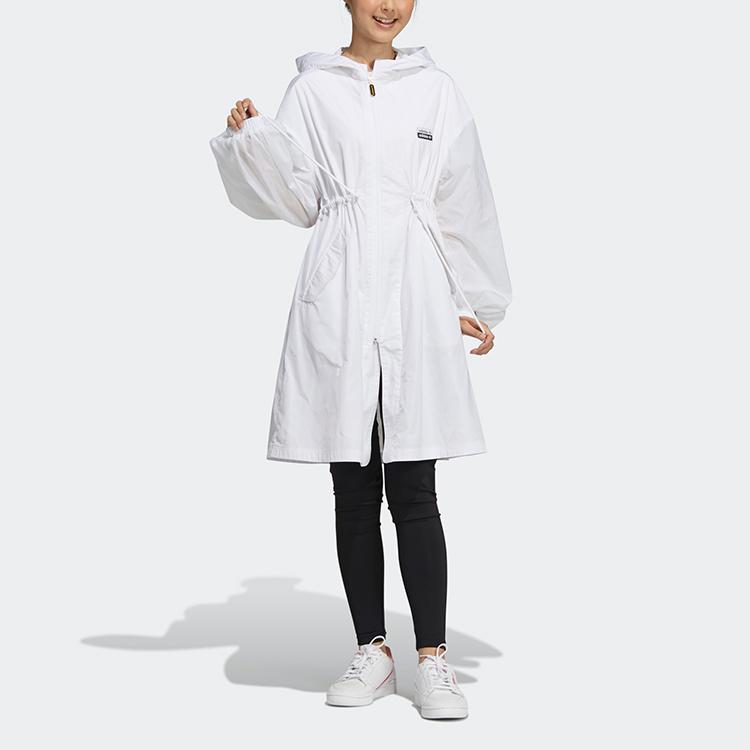 adidas Оригинальный Тренч Женский Белый GQ2501
