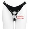 Auxiliary Chastity Belt PU Leather Band For Metal Cock Cage Belts Male Chastity Cage Accessory Harness Sex Toys For Men