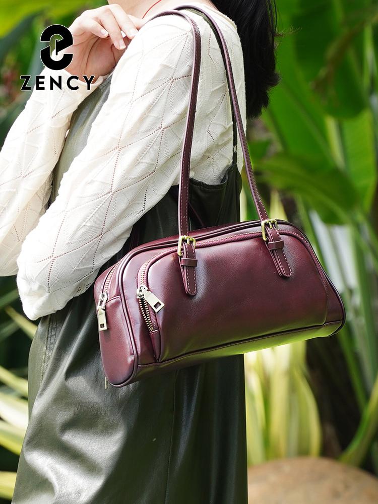 Женская сумка подмышку во французском стиле, плечевая сумка из натуральной кожи