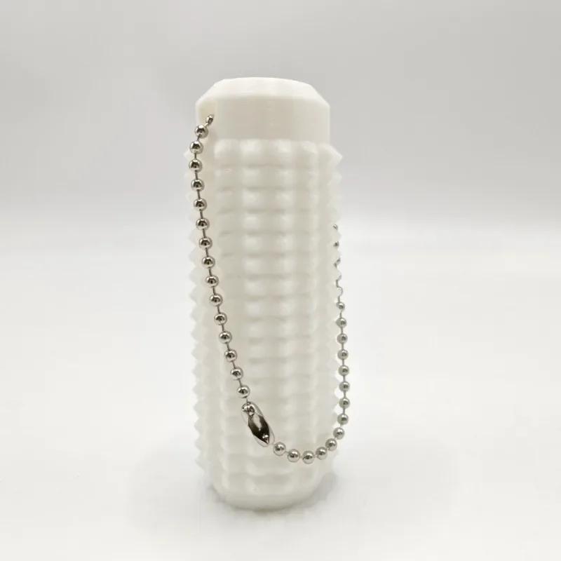 Тактильный сенсорный брелок - Не содержащие БФА игрушки-фиджеты для снятия стресса и тревоги, Декор для стола с ребристым захватом, Домашние подвесные украшения &