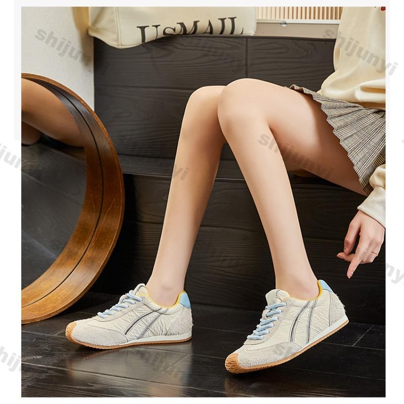 Women's Casual Shoes 2025 Spring Summer Cross Tied Non Slip Sneakers Lightweight Comfortable Flats Zapatillas De Deporte