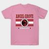 Футболка женская Angel Grove Athletics красная футболка с принтом Harajuku Kawaii летняя футболка с коротким рукавом женская футболка топ