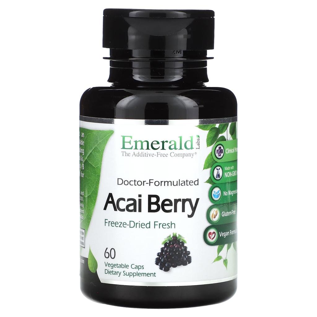 Acai Berry, Veggie Capsules 60 (500Mg Per Capsule)