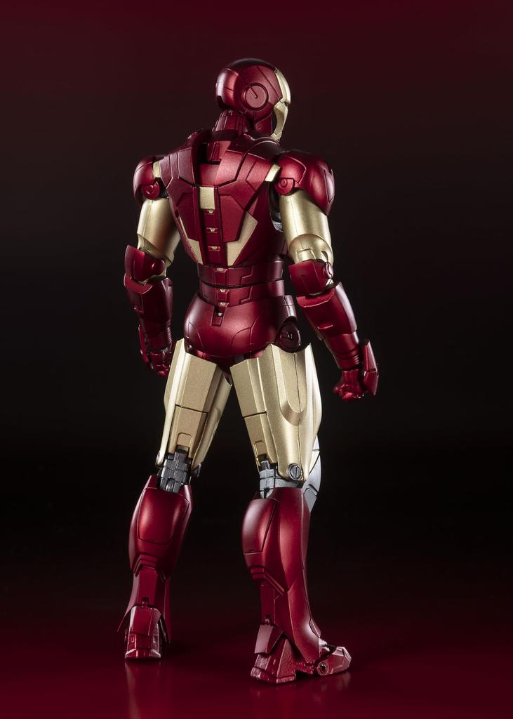 TAMASHII NATIONS SHFiguarts Железный человек Марк 6 (САГА БЕСКОНЕЧНОСТИ) приблизительно. 150 мм ПВХ и АБС литая окрашенная подвижная фигурка