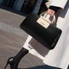 100 %Cow Leather Handbags 2022 Ladies Portable Solid Color Single Shoulder Messenger Large Capacity Fashion Bag Purses Gg