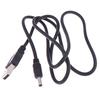Black Power Cord Charging Cable Electric Toothbrush Flashlight Toy Fan Usb Cable
