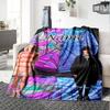 Customizable Addams Family Wednesday6 Throw Blanket – Personalized Name, All-Season Cozy Snug Blanket, Machine Washable, Personalized Blanket