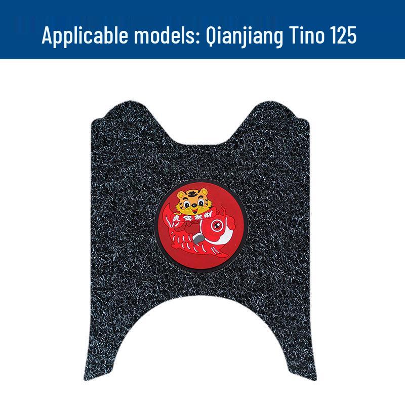 Водонепроницаемые и прочные коврики для ног для мотоцикла Qianjiang Tino 125