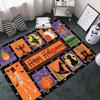 Halloween Carpet For Living Room Spooky Witch Pumpkin Decor Sofa Table Large Area Rug Bedroom Bedside Floor Mat Non Slip Doormat