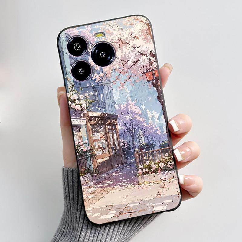 Для Oukitel C65 Pro OukitelC65Pro OukitelC65 C65Pro Эстетичный Роскошный Милый Крутой Чехол для Телефона на Заднюю Панель TPU Мягкий Силиконовый Чехол