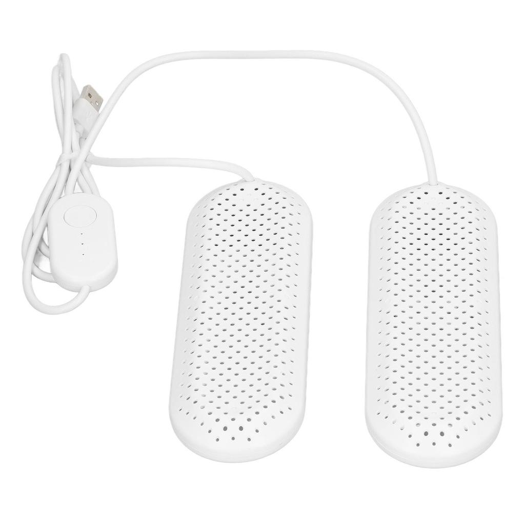 Бытовая USB-сушилка для обуви, студенческое общежитие, дезодорирующая сушилка для обуви для взрослых с таймером, белая