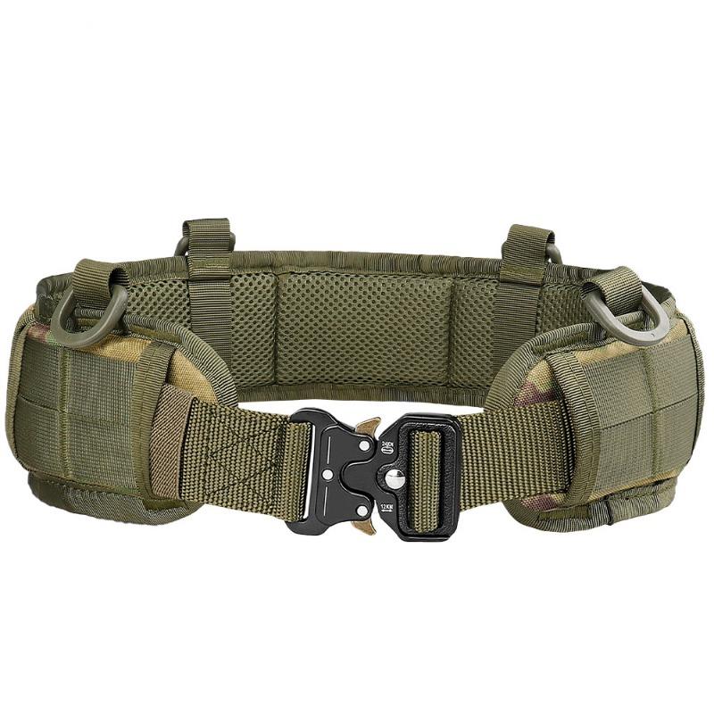 Outdoor Waist Belt Multi-Functional Quick Release Waist Seal Buckle Nylon Waistband