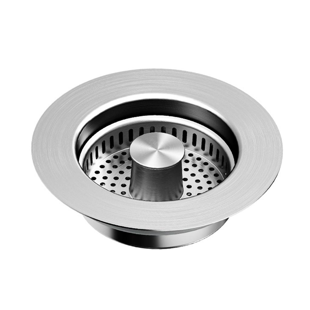 Efficient Kitchen Sink Drain Filter Space Saving & Convenient Sink Drain Basket Trouble Free Maintenance for Bathroom