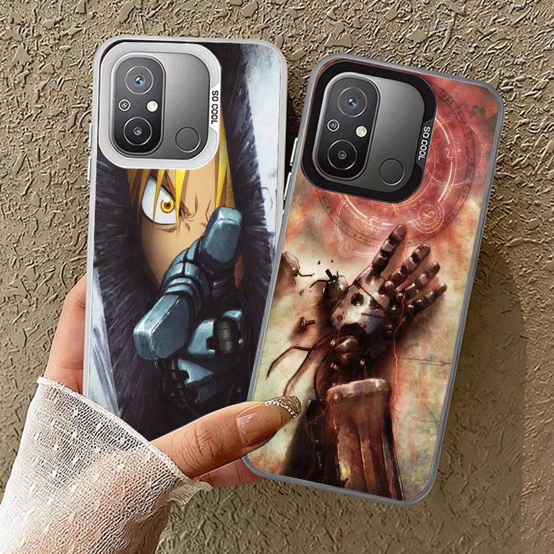 F-ullmetal A-Alchemist Аниме Ударопрочный Чехол для Телефона для Xiaomi Poco X7 X6 X5 X3 Pro F7 Ultra M8 Redmi 15C 15 14C 13C 12C 10C 13 1