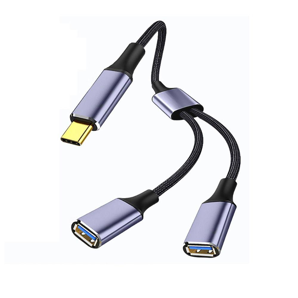 Fast Charging 3 in 1 Splitter Converter OTG Adapter Professional Extension Cable