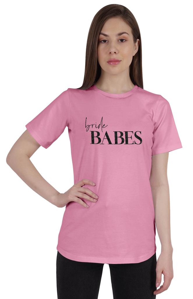 Inkdotpot Футболка Bride Babes Футболки для девичника невесты Свадебные