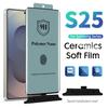 Samsung Galaxy S20 S22 S21 S23 S24 S25 Ultra S10 Plus Note 20 Ultra 10 Plus Full Glue Soft Ceramic Film Screen Protector