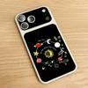 Milky Way Epoxy For iPhone 17pro/proMax Full body Back Cover Decal Skin Colorful Rear Protective Sticker Film