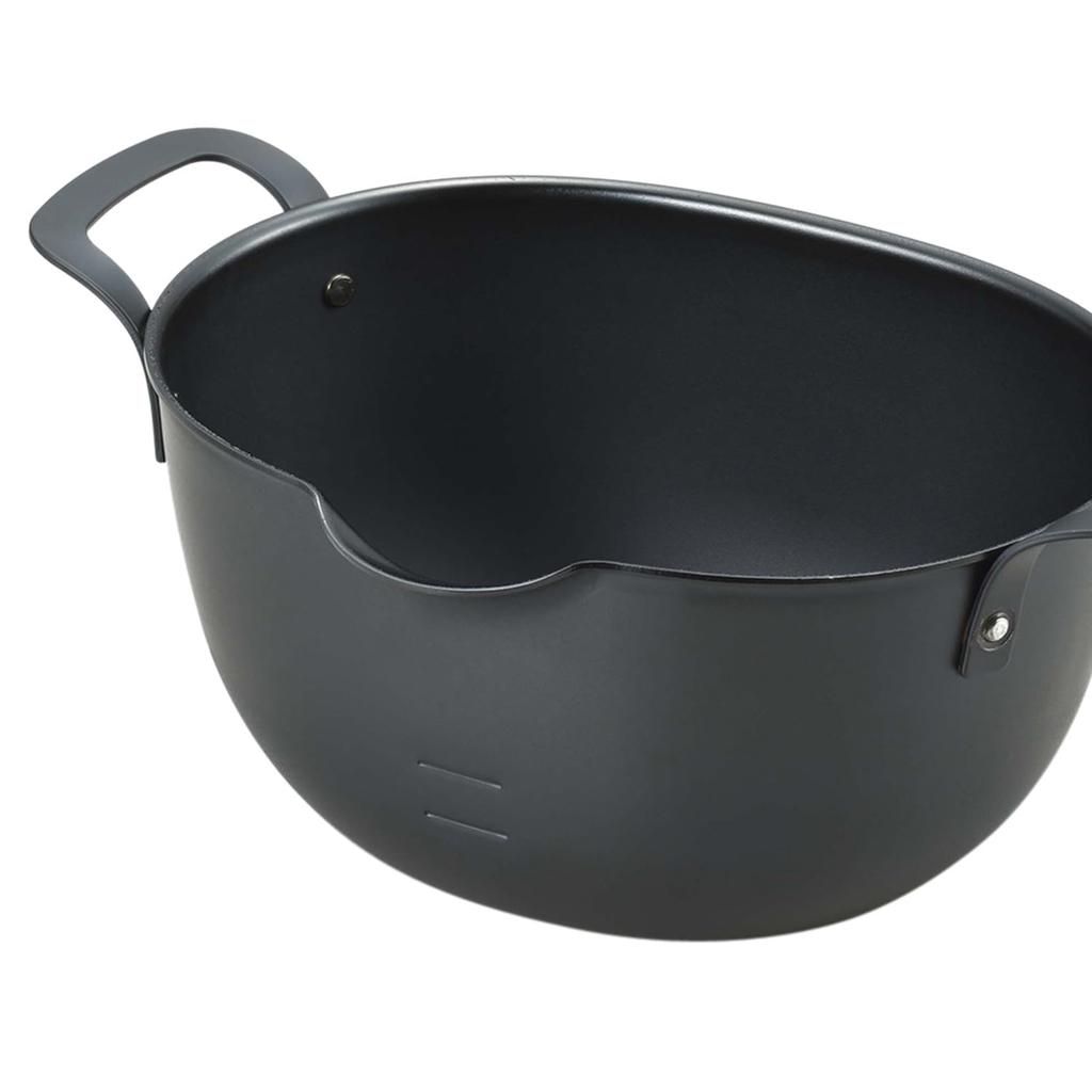 Yoshikawa Aikata Iron Deep Oval IH Gas Stove Made in with Convenient Pouring PD3023 Fryer, Shape, Compatible, Compatible, Tsubame-Sanjo, Spout,