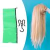 5pcs Wig Storage Bag Transparent PVC Hair Extension Holder With Hangers for Home Large Size