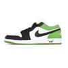 Кроссовки Air Jordan 1 Vintage Баскетбольные Мужские Низкие Белый/Зеленый/Черный HF4823-100(КомандаП-)