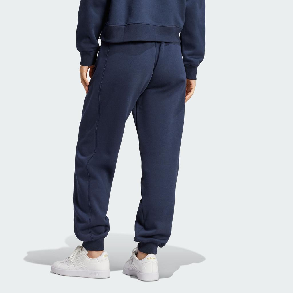 adidas Флисовые джоггеры с фирменным принтом, модные, удобные, свободного кроя, трикотажные спортивные брюки, женские джоггеры, легендарные, чернильно-синие IY1473