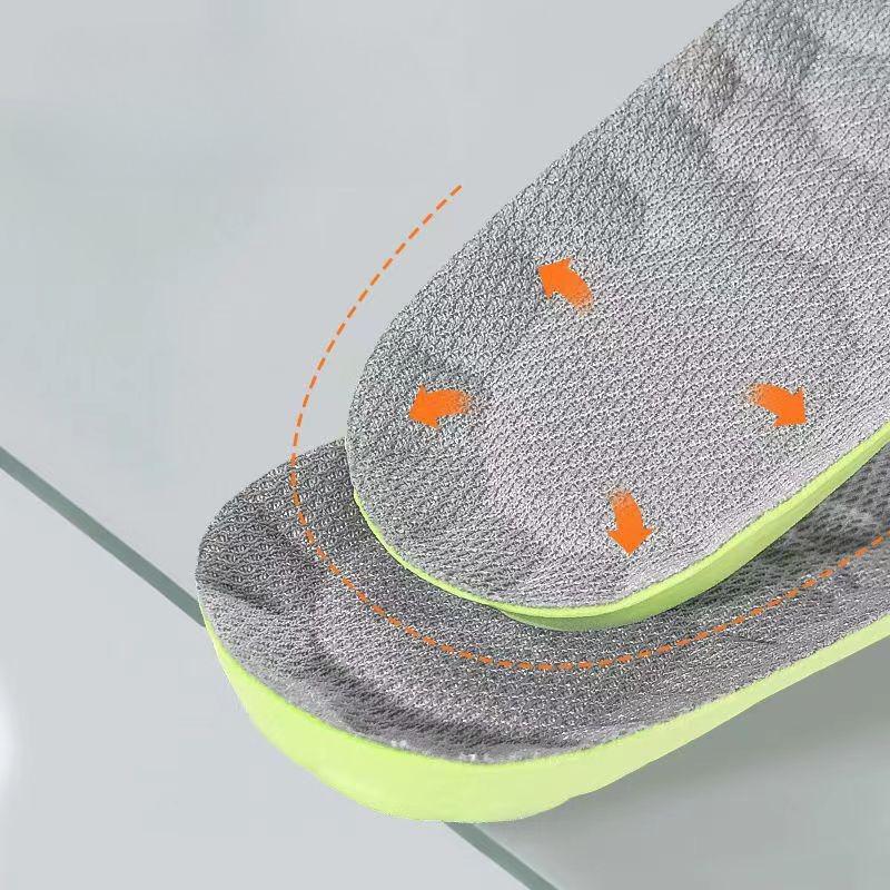 Ультракомфортные и дышащие стельки - 1 пара, мягкая пена, подходят для спортивной обуви и повседневной одежды.