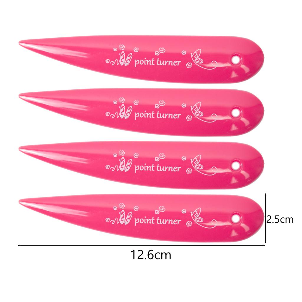Pink Point Turner & Seam Creaser - 3-in-1 Sashiko Awl Fabric Scoring Tool Quilting Presser Origami Folder for Sewing Paper Craft