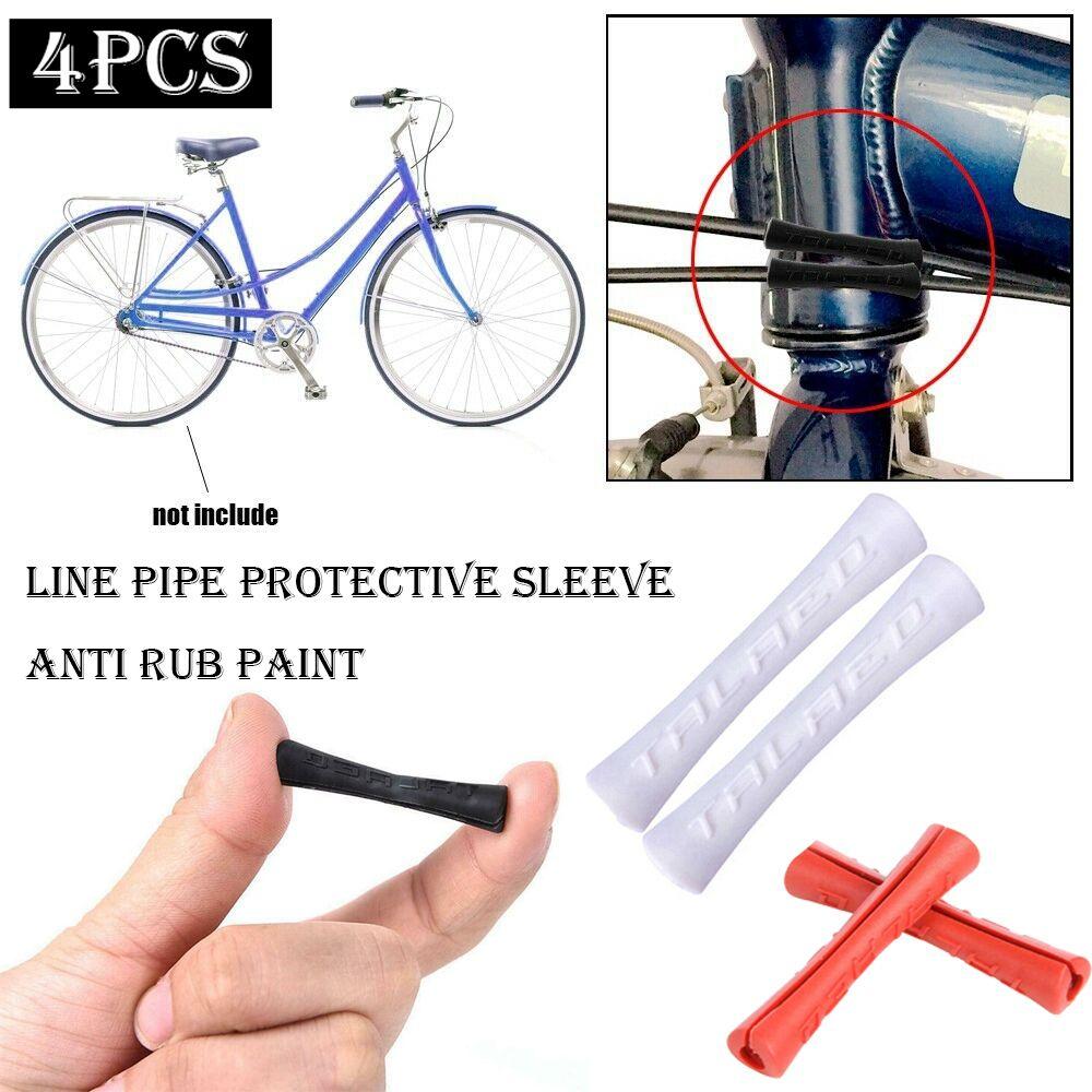Bike Ultralight Three Colors Shift Brake Bicycle Cable Protector Line Pipe Sleeve Anti Scratch