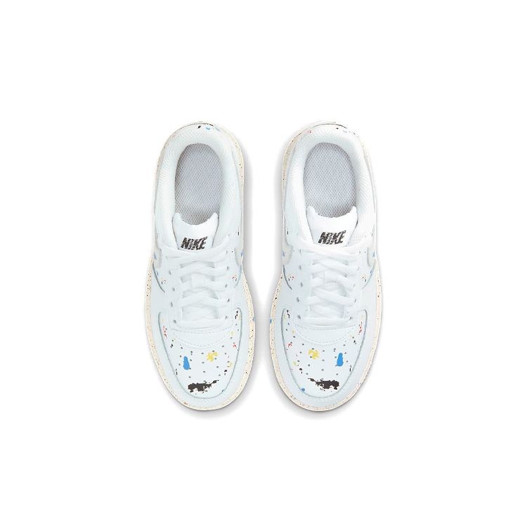Nike Детские кроссовки Air Force 1 LV8 3 PS Paint Splatter — белые детские Sail DJ2599-100