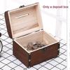 2026 Wooden Piggy Bank, Vintage Design, Safe Money Box for Kids & Adults