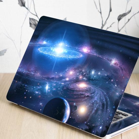 2 шт. Наклейка-скин для ноутбука Универсальная Устойчивая к царапинам Водонепроницаемая ПВХ Защитная наклейка для ноутбука Аксессуары для ПК