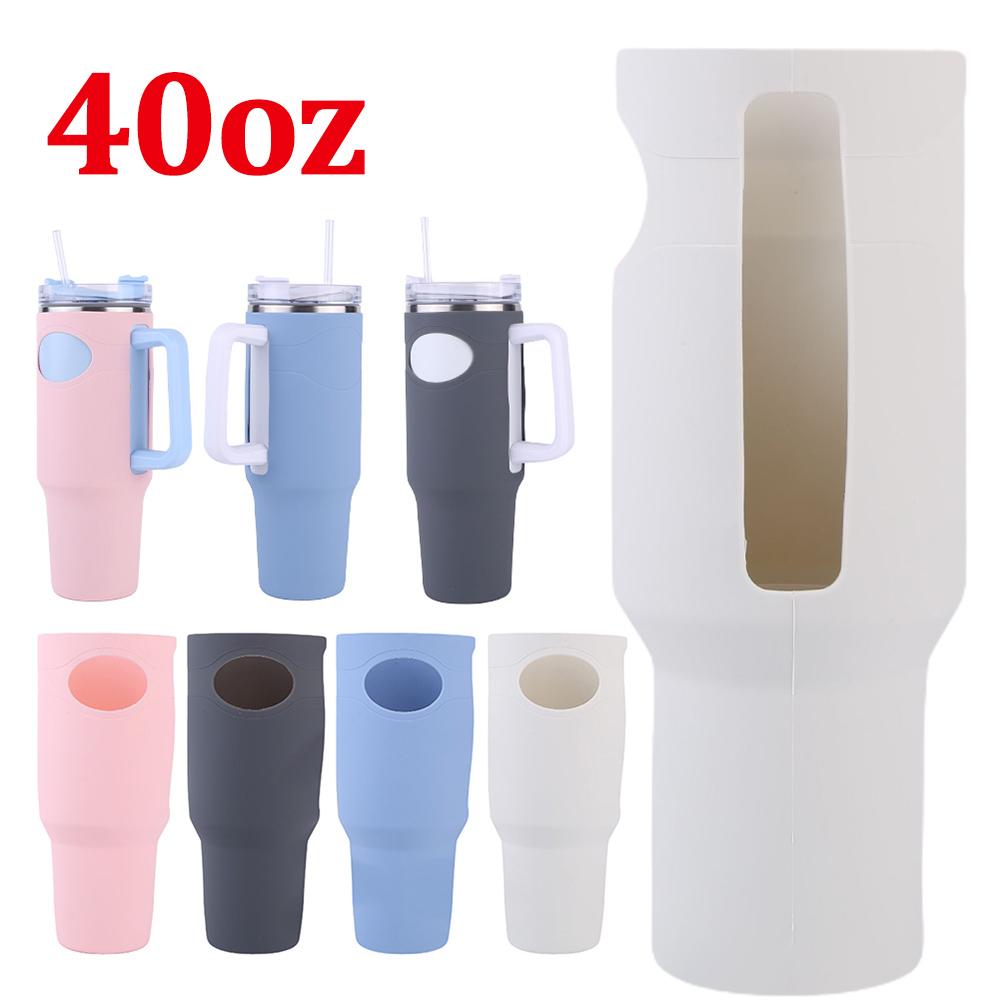 Силиконовый чехол для всего тела, нескользящий резиновый чехол для чашки, защитный чехол от царапин для стакана Stanley объемом 40 унций