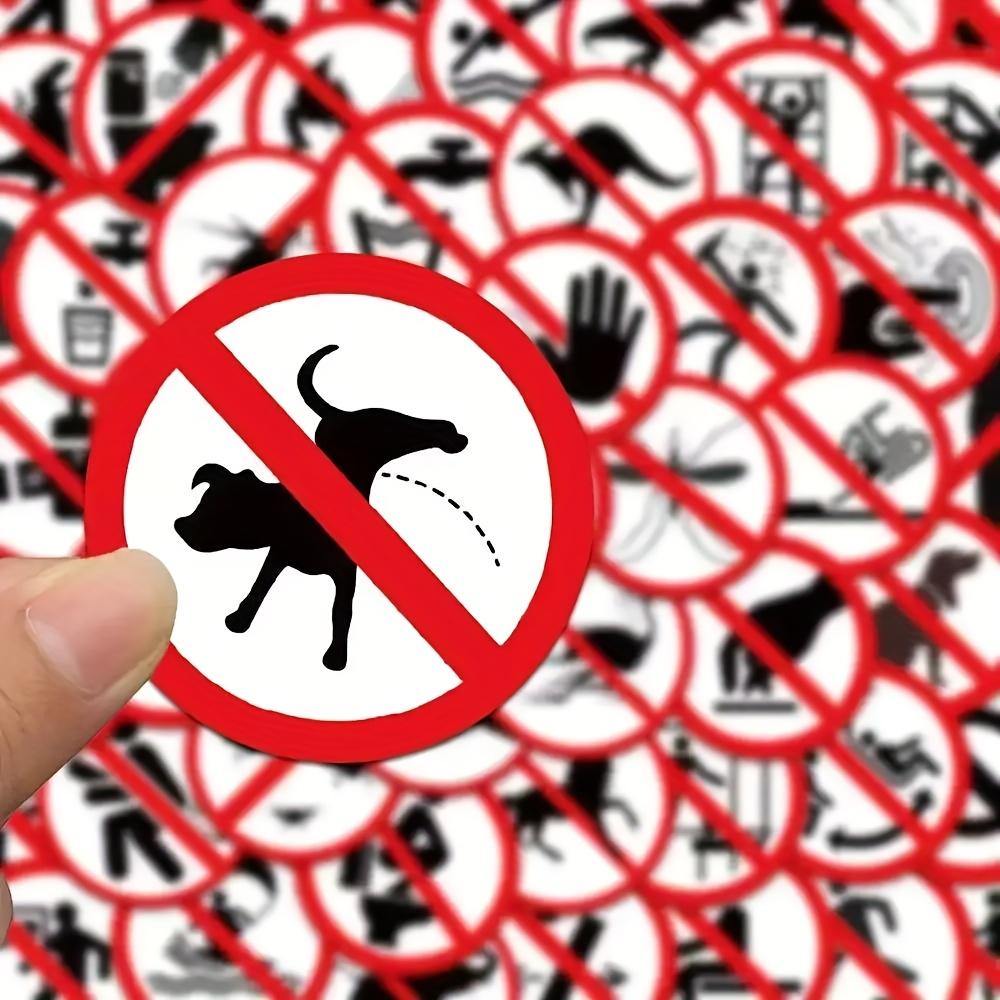 64pcs Humorous No Parking & No Entry Sticker Set Red & White Icons for Cars, Motorcycles Ideal for Notebooks, Journals, Planners Notebook Accessories