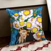 Vintage Abstract Girl Cushion Cover Reversible Soft Durable Pillow Cover Home  Car MultiScene Use for Daily Comfort