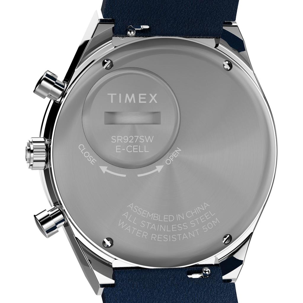 Часы Q Diver inspired Chrono Blue Dial Stainless Steel Mineral Glass Quartz Watch Brand TW2W51700 Blue [TIMEX] Mens [Товар]
